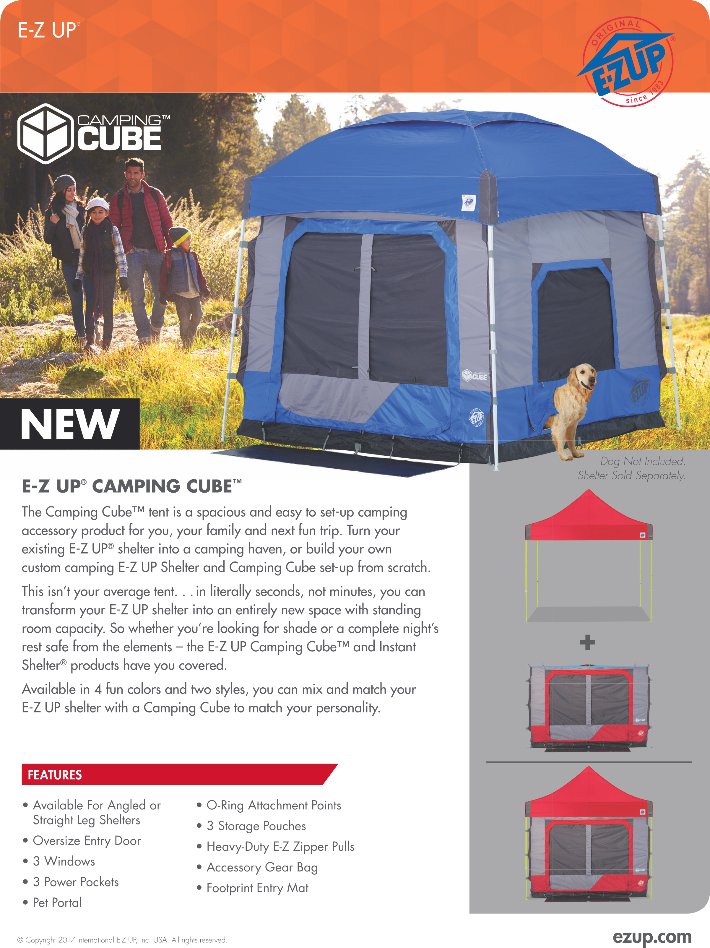 ezup camp cube info sheet